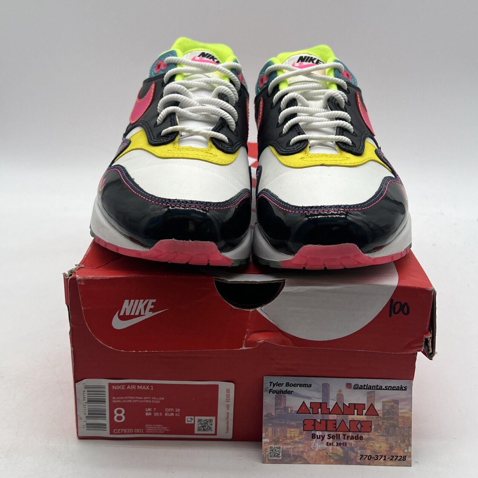 Size 8 - Nike Air Max 1 90s Water Sports (CZ7920-001)