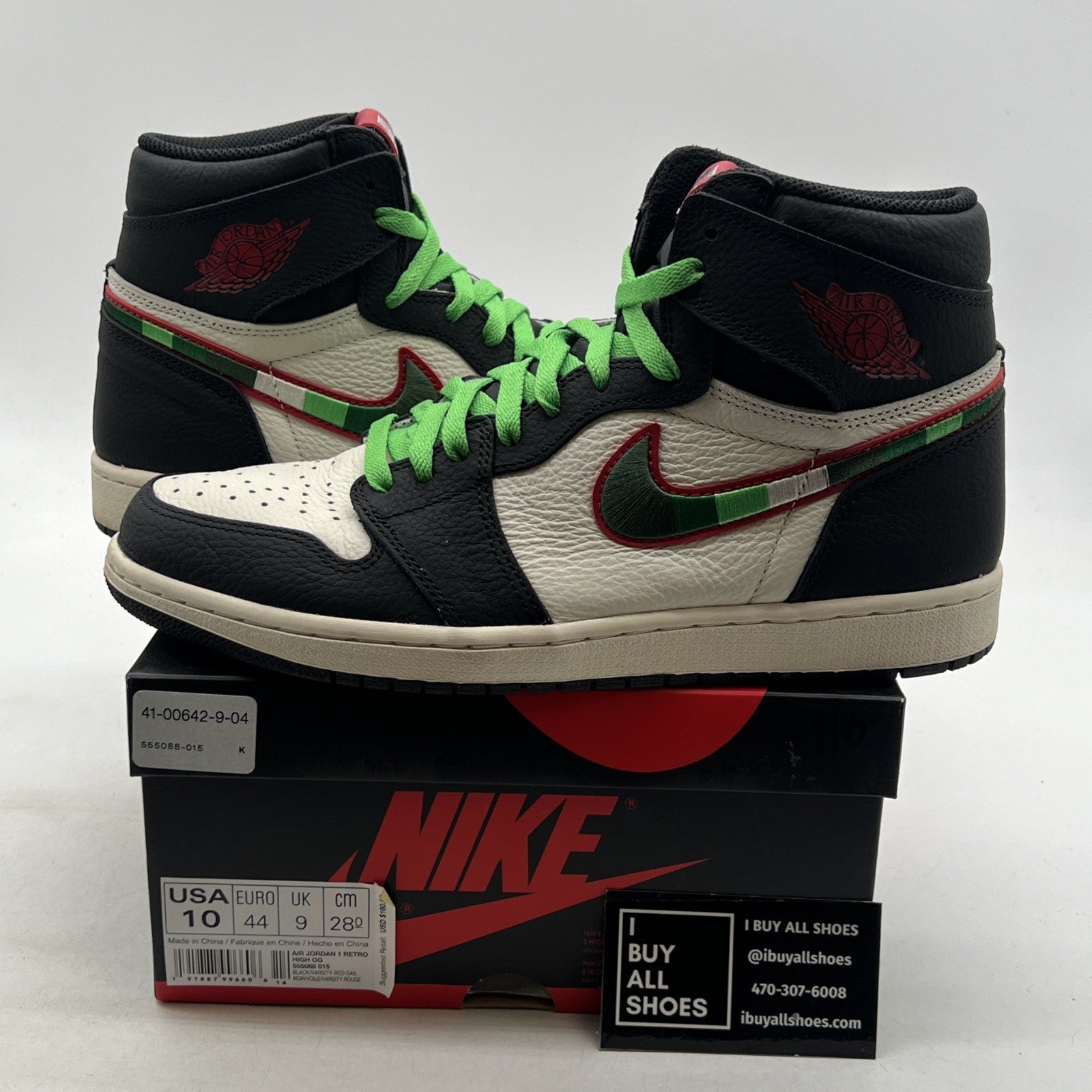 Size 10 - Air Jordan 1 Retro OG High A Star Is Born (555088-015)