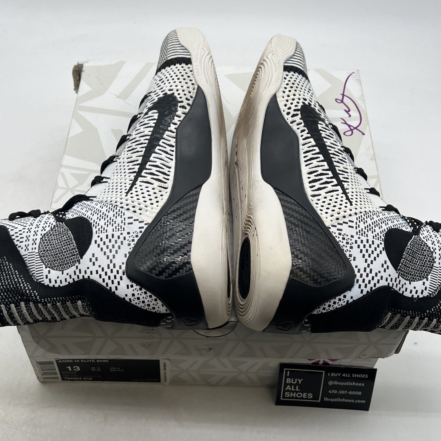 Size 13 - Nike Kobe 9 Elite Black History Month (704304-010)