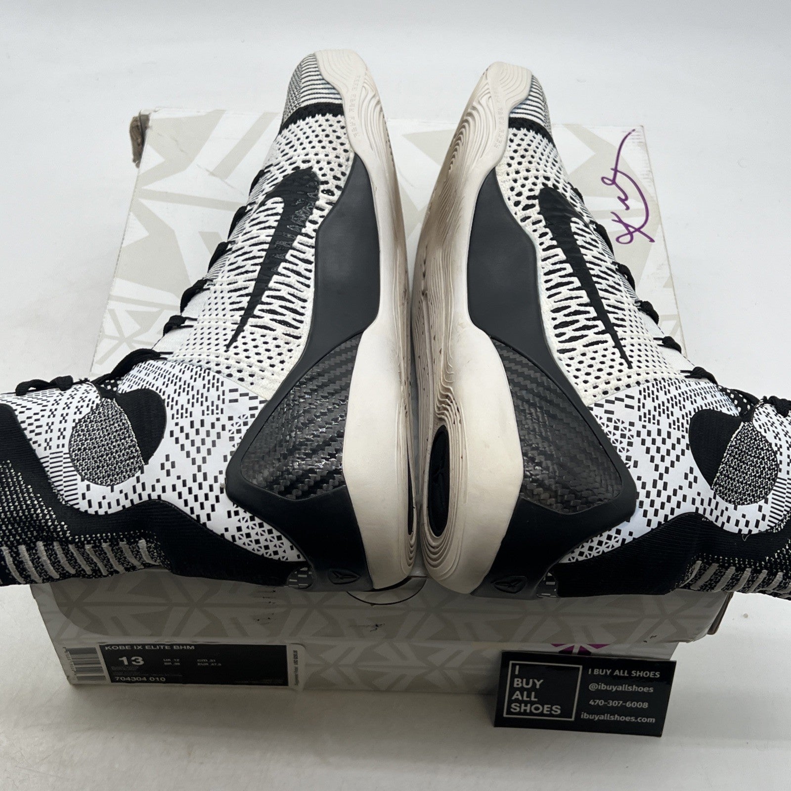 Size 13 - Nike Kobe 9 Elite Black History Month (704304-010)