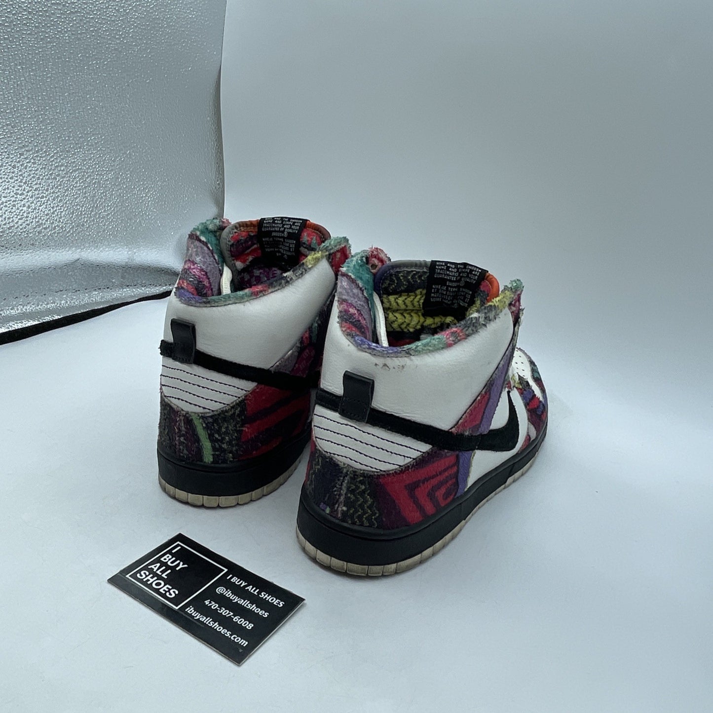 Size 10 - Nike Dunk Premium SB High Huxtable (313171-101)