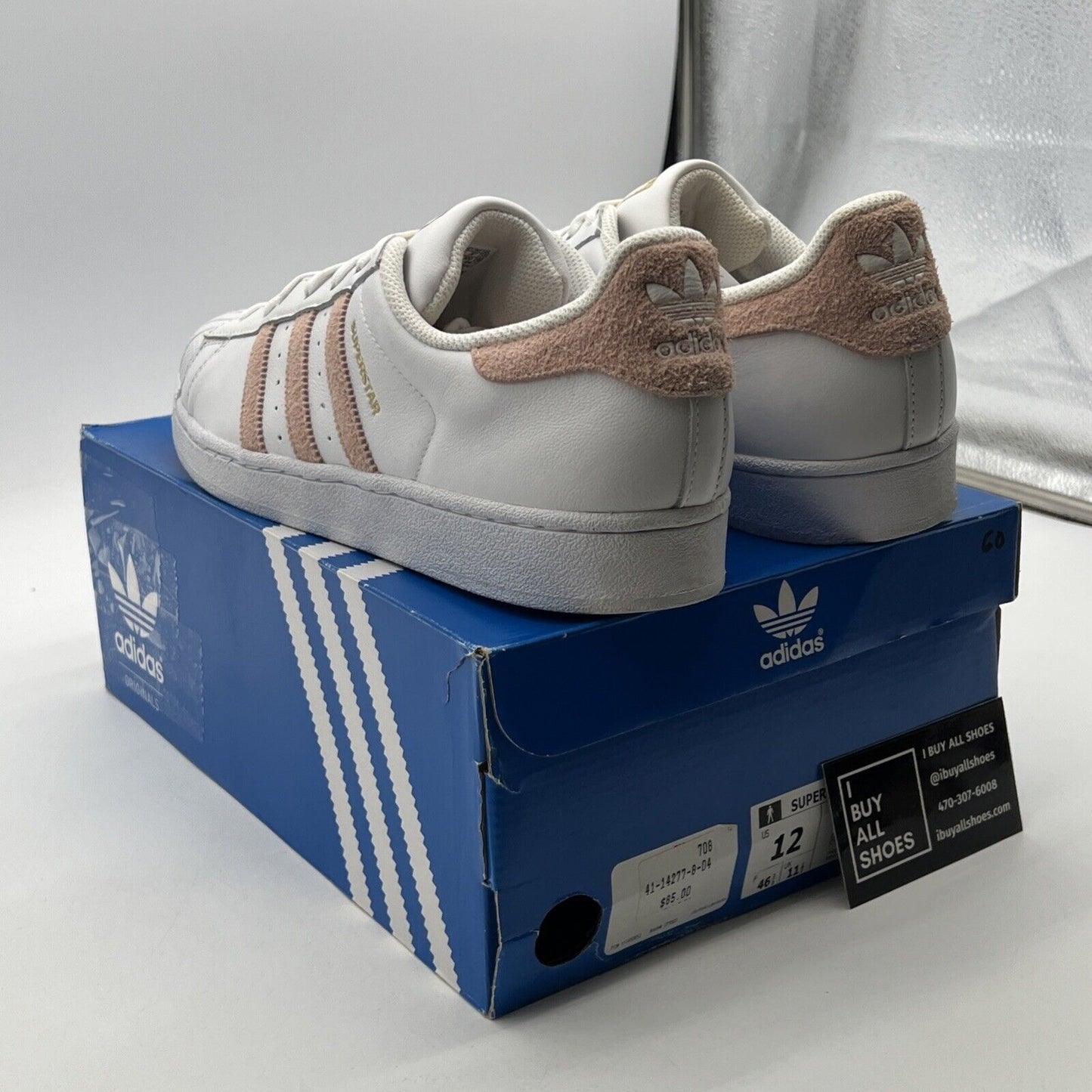 Size 12 - adidas Superstar Foundation Pink W (CP9503)