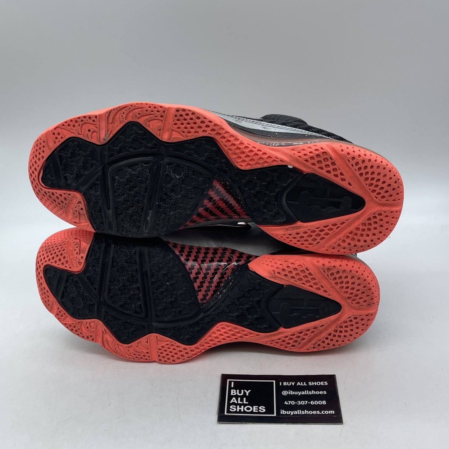 Size 8 - Nike Lebron 9 "Bright Mango" (489764-005)