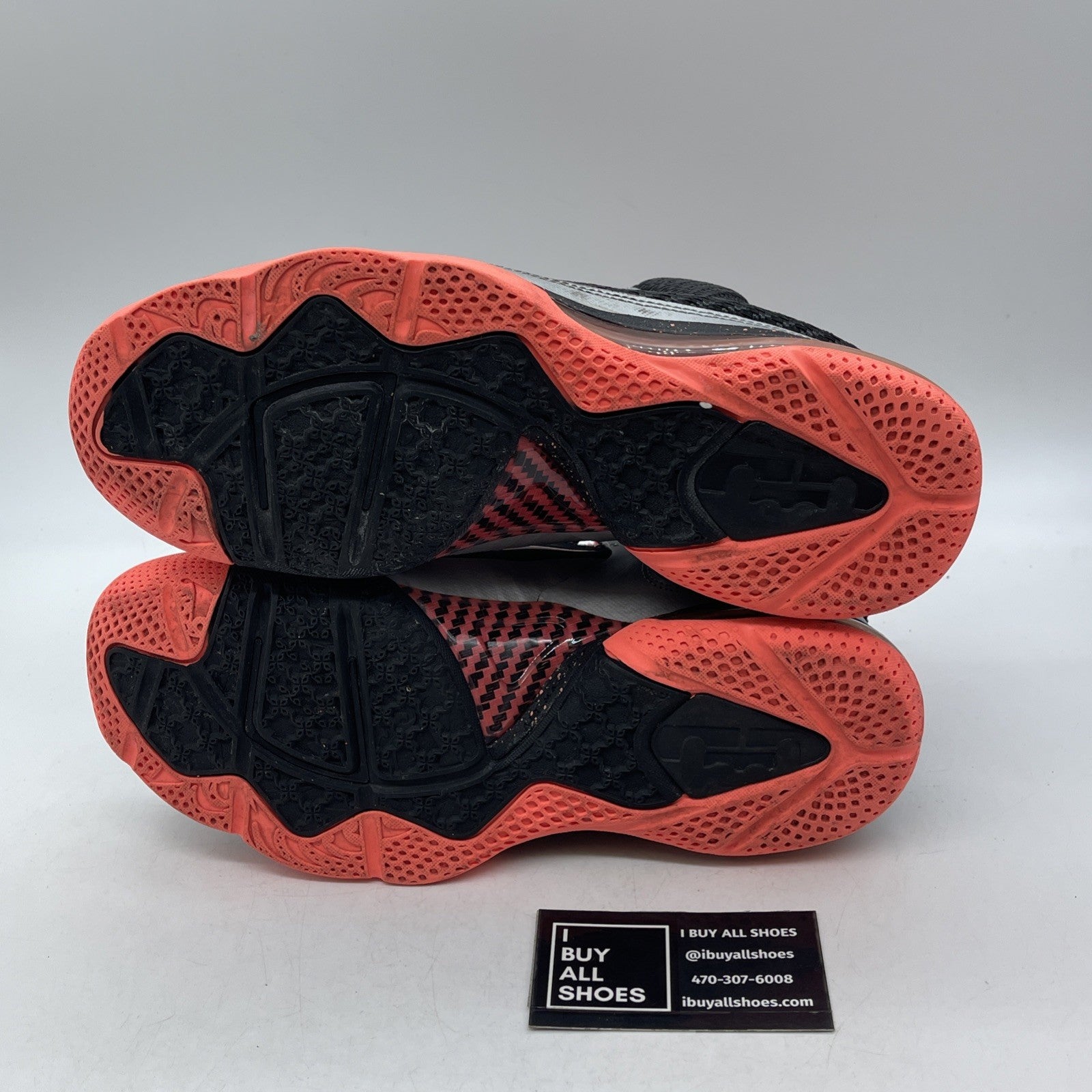 Size 8 - Nike Lebron 9 "Bright Mango" (489764-005)
