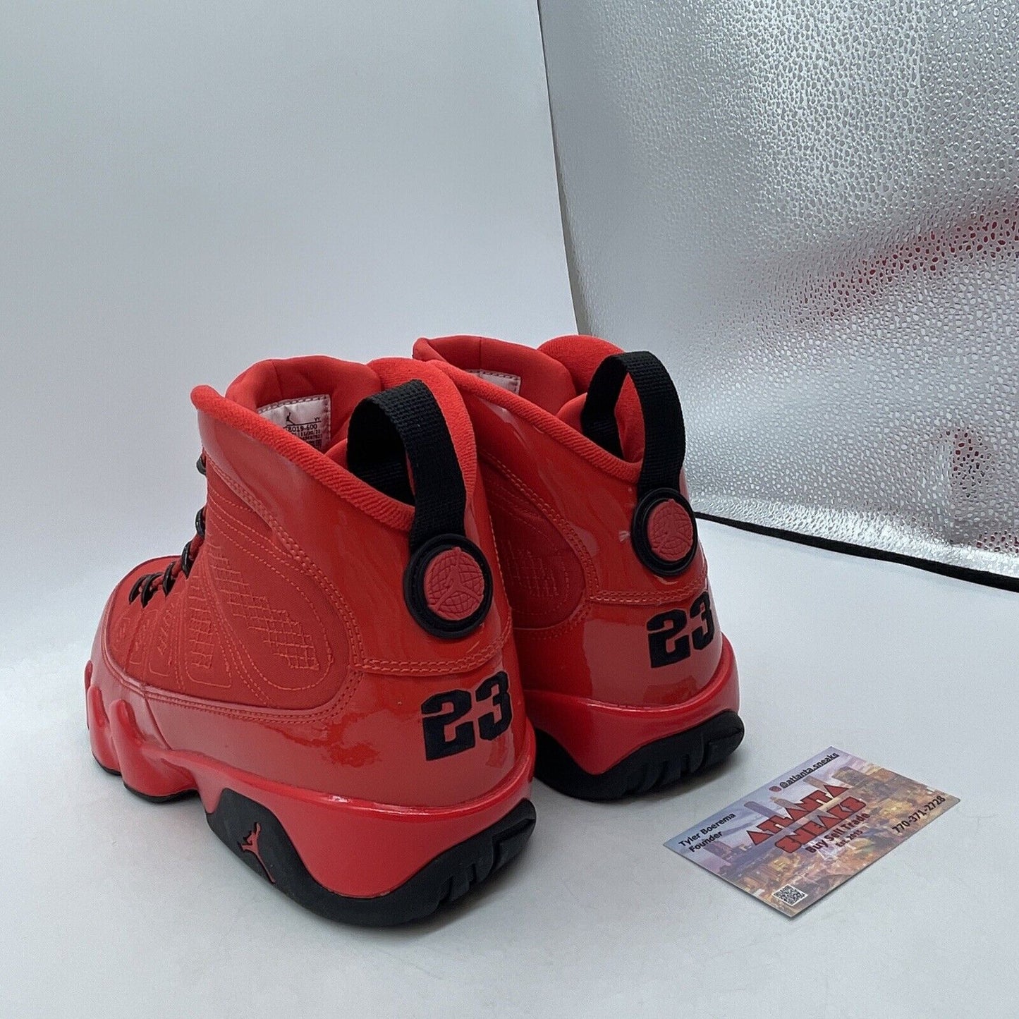 Size 8.5 - Jordan 9 Chile Red Black (CT8019-600)