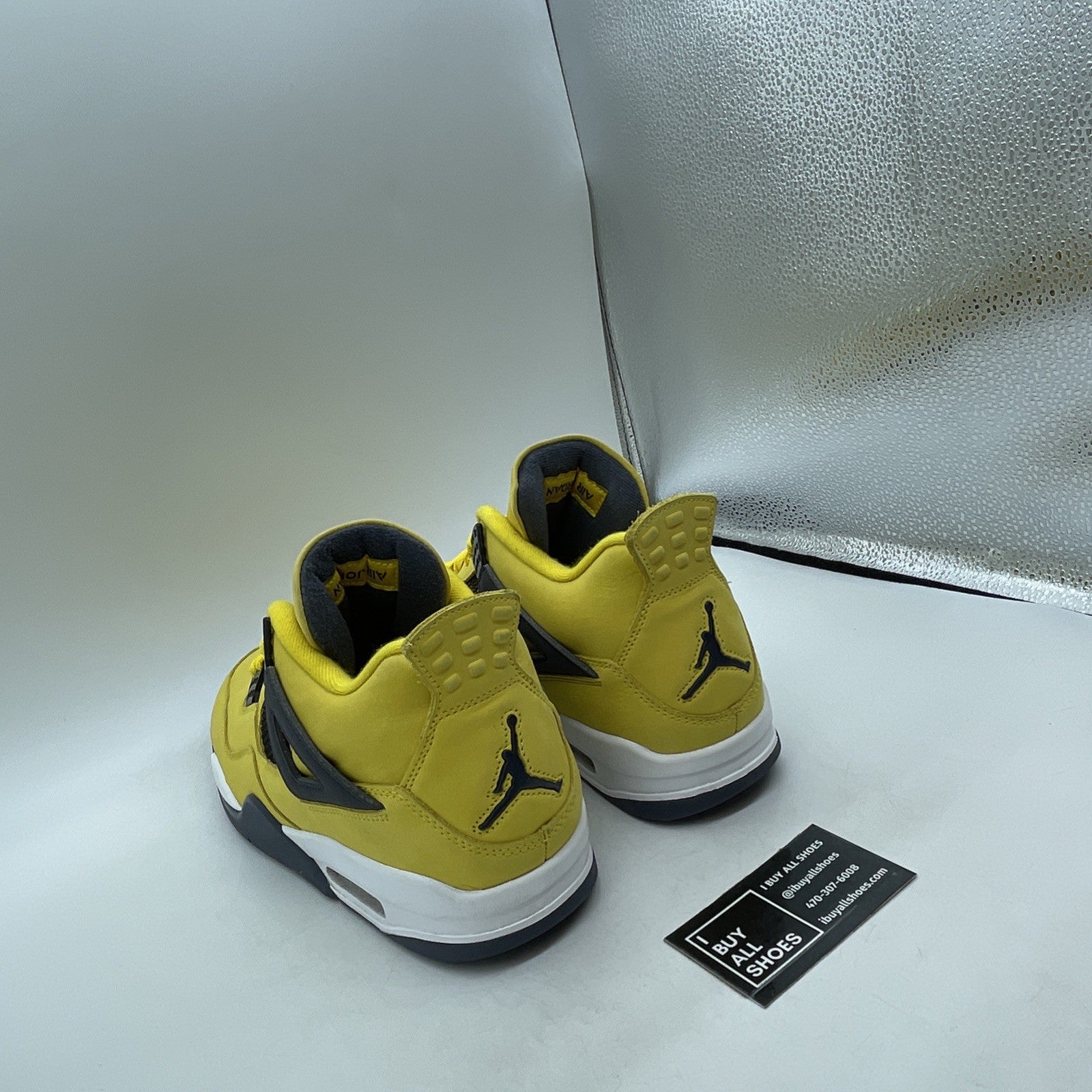 Size 11.5 - Air Jordan 4 Retro Mid Lightning (CT8527-700)