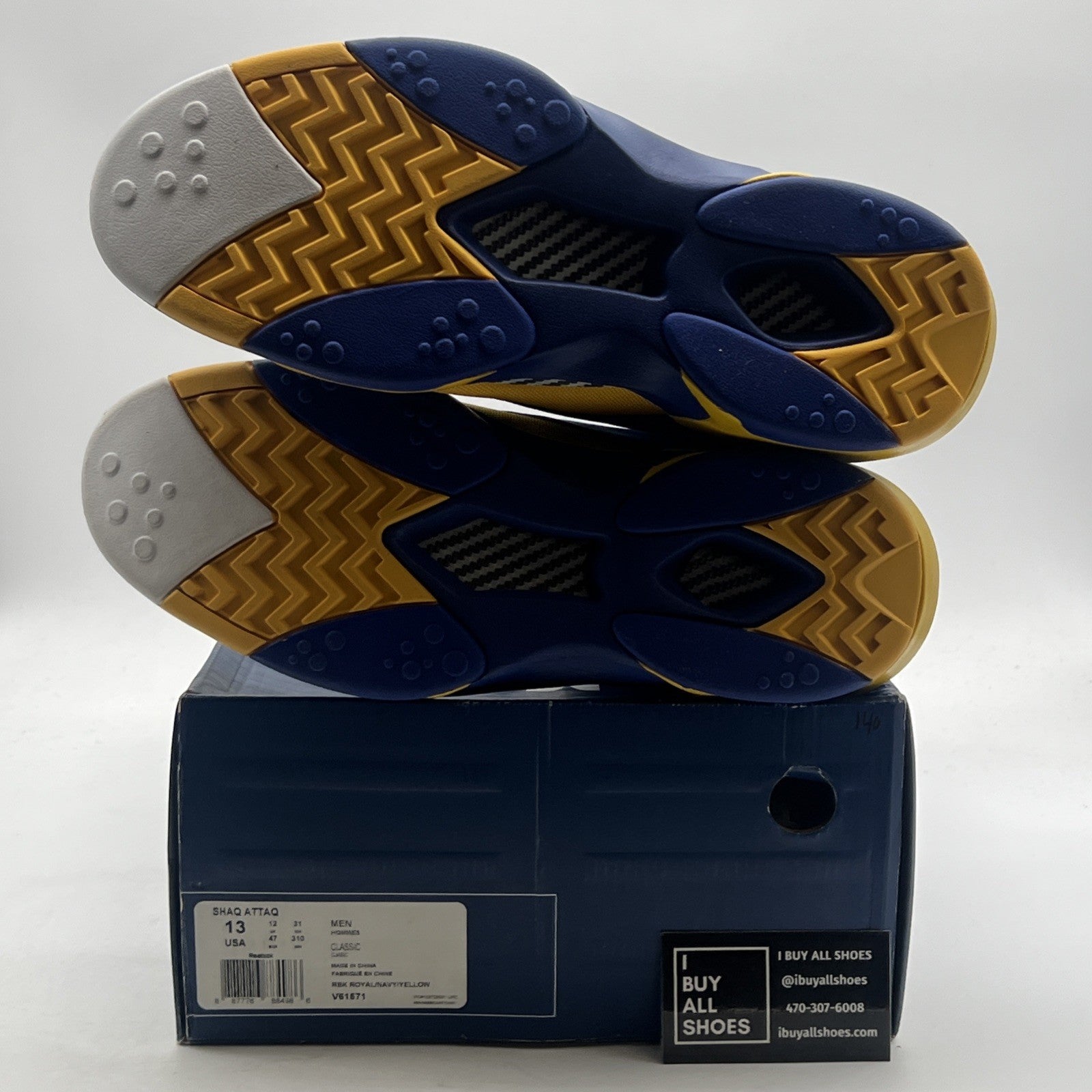 Size 13 - Reebok Shaq Attaq Packer Shoes (V61571)
