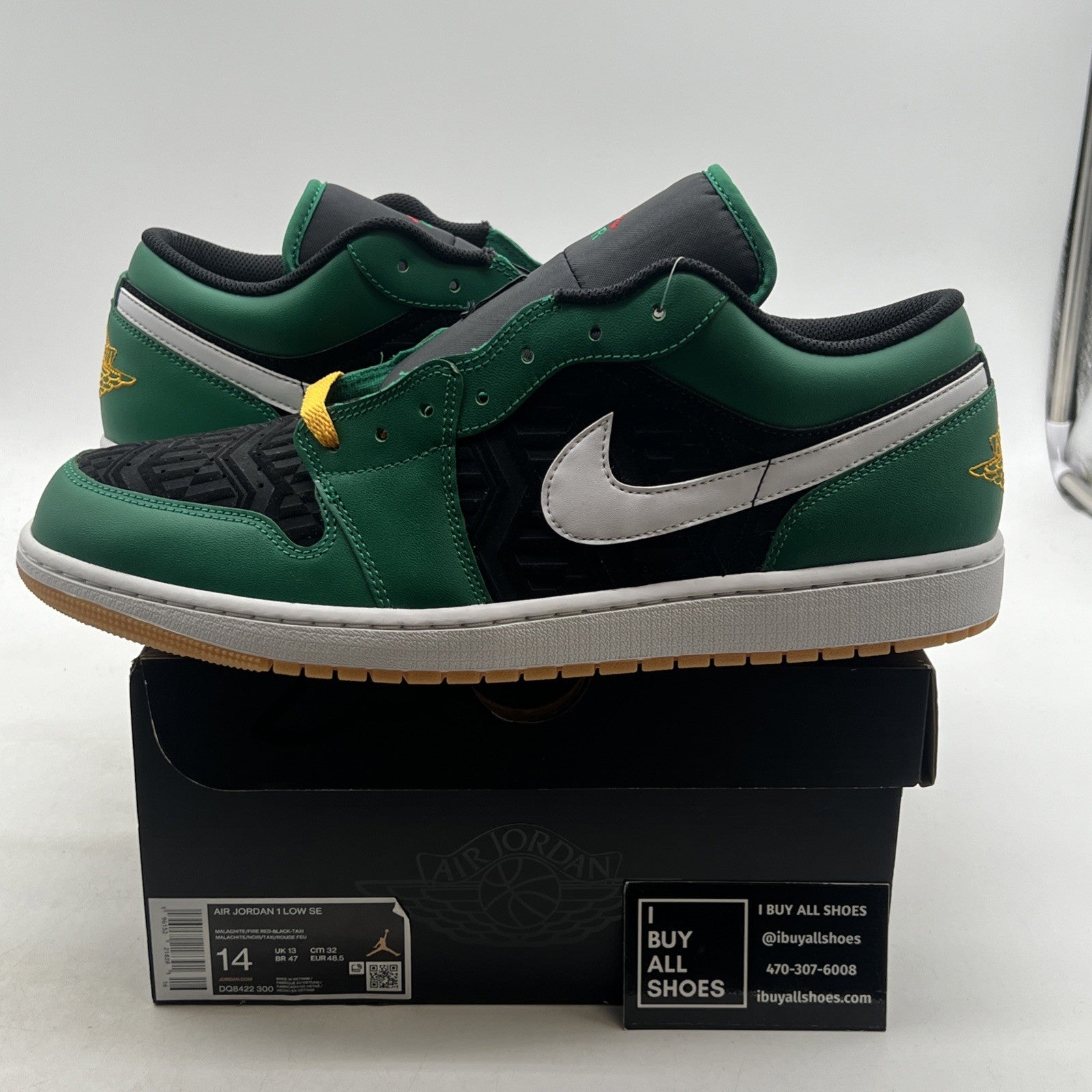 Size 14 - Air Jordan 1 SE Low Christmas (DQ8422-300)
