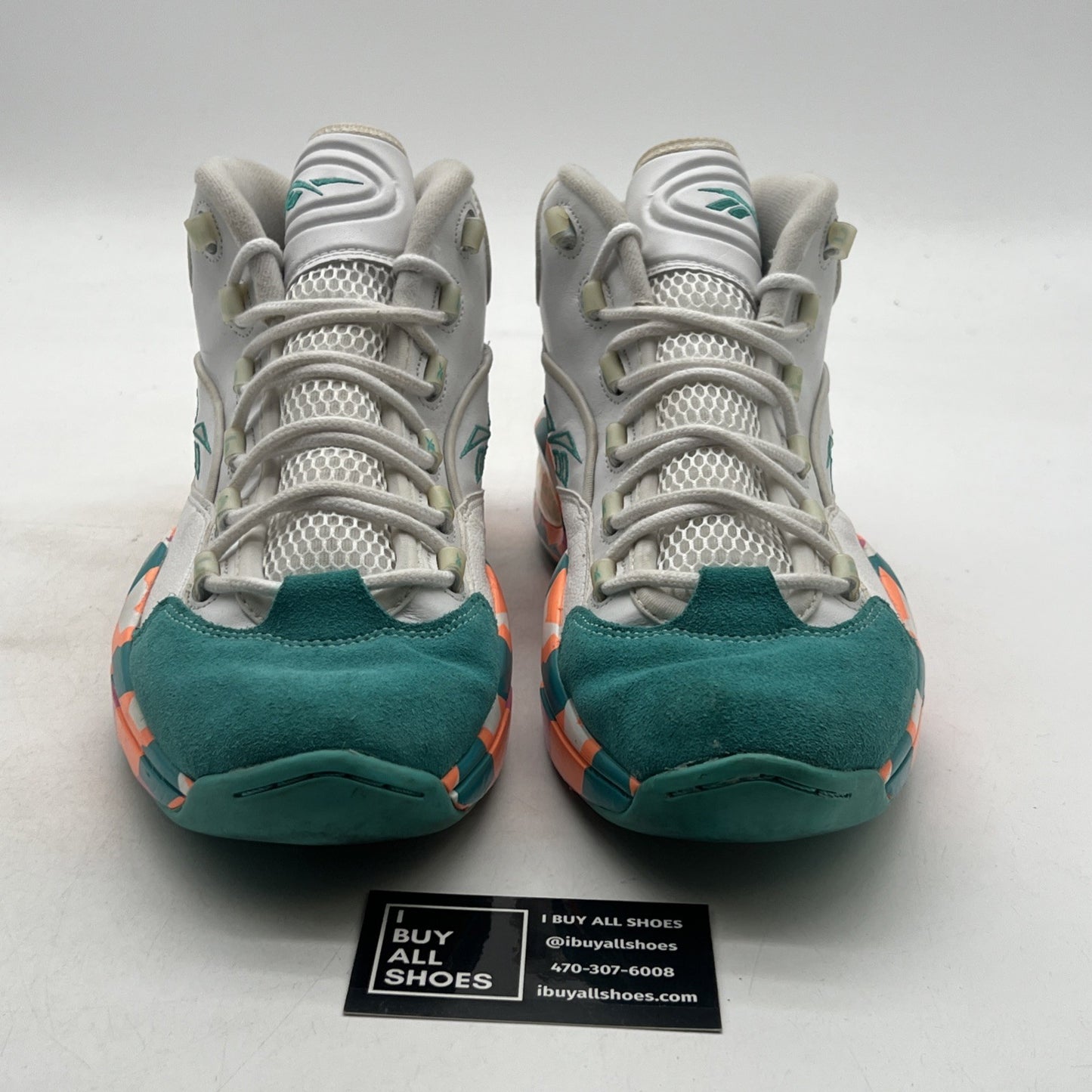 Size 11 - Reebok Question Mid White Noise (M44034)