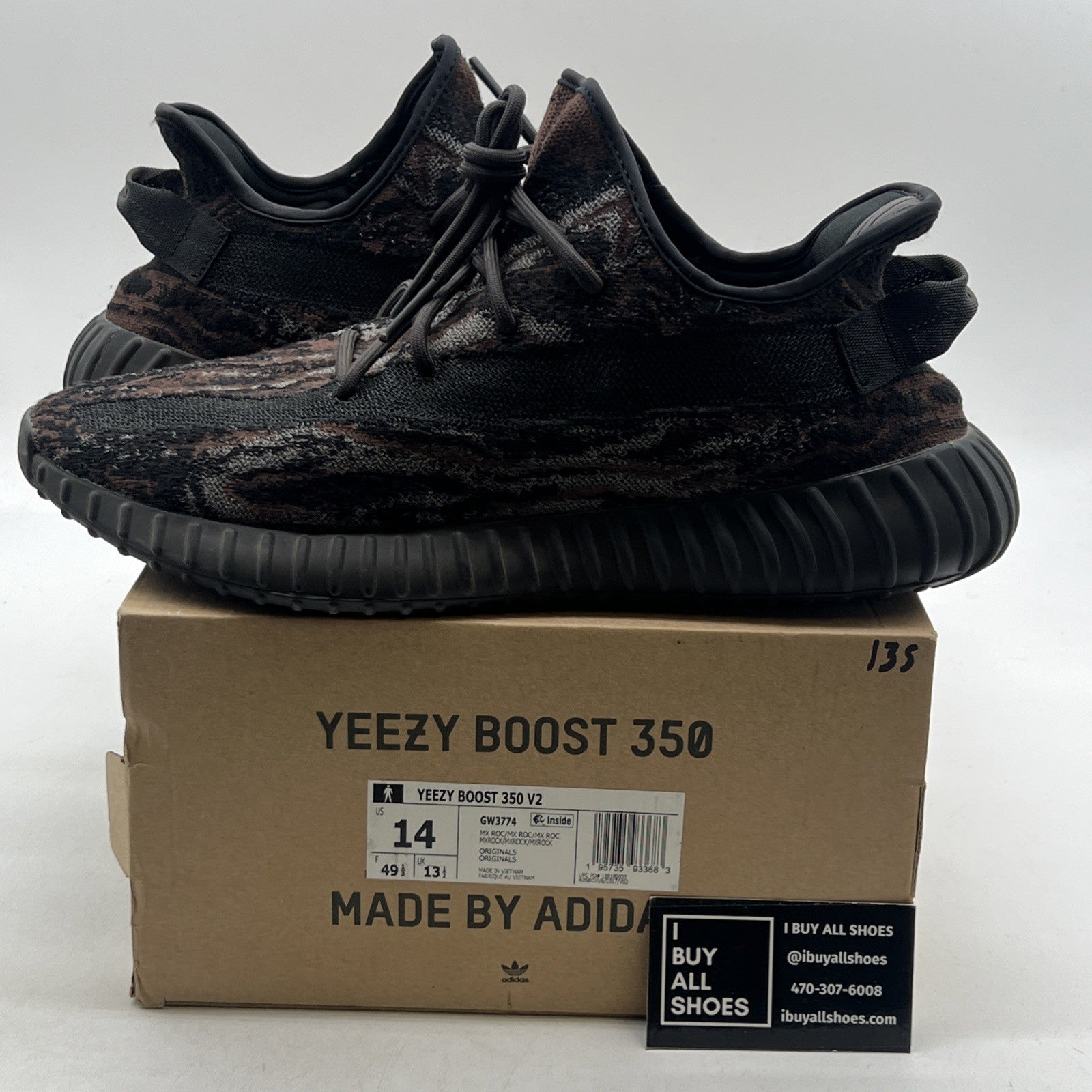 Size 14 - adidas Yeezy Boost 350 V2 Low MX Rock (GW3774)