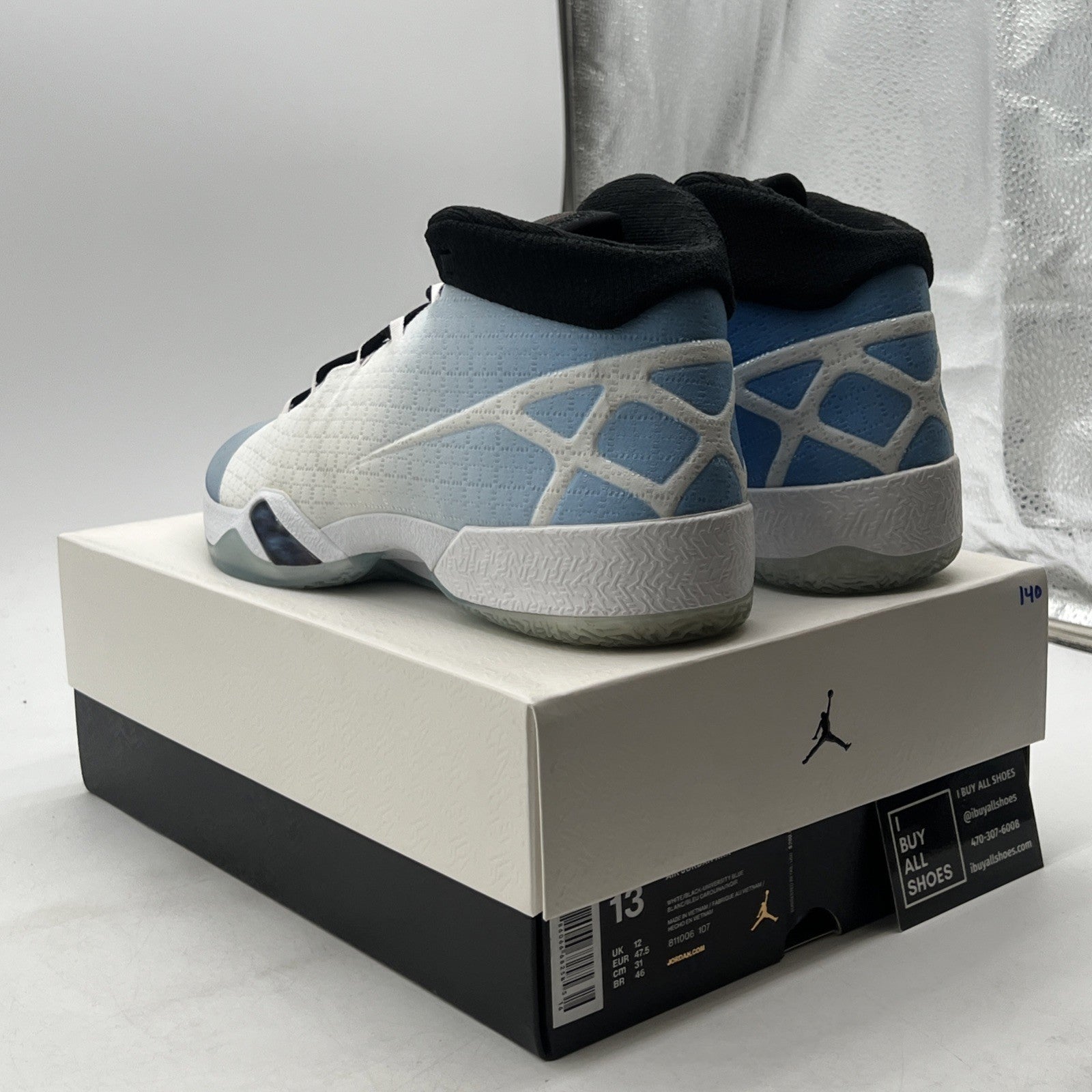 Size 13 - Air Jordan 30 UNC - (811006-107)