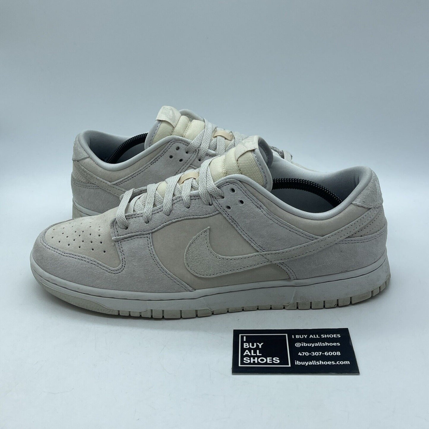 Size 12 - Nike Dunk Premium Low Vast Grey Suede (DD8338-001)