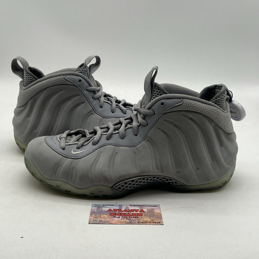 Size 11 - NIKE AIR FOAMPOSITE ONE WOLF GREY SUEDE (575420-007)