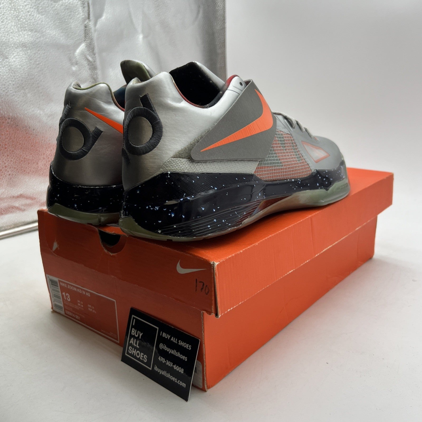 Size 13 - Nike Zoom KD 4 2012 All Star - Galaxy (520814-001)