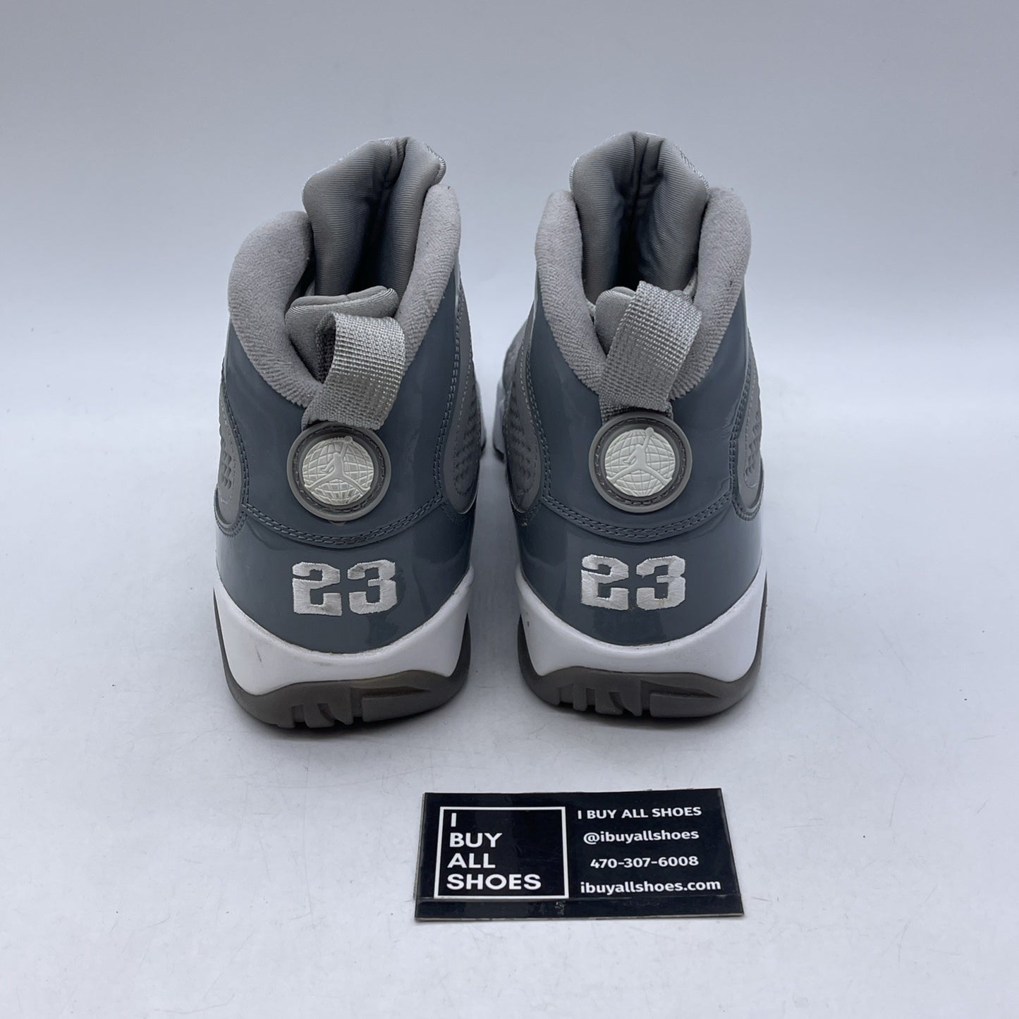 Size 7.5 - Air Jordan 9 Retro 2012 Cool Grey (302370-015)