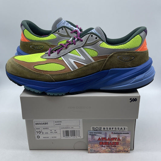 Size 10.5 - New Balance Action Bronson x 990v6 Made in USA Baklava (M990AB6)