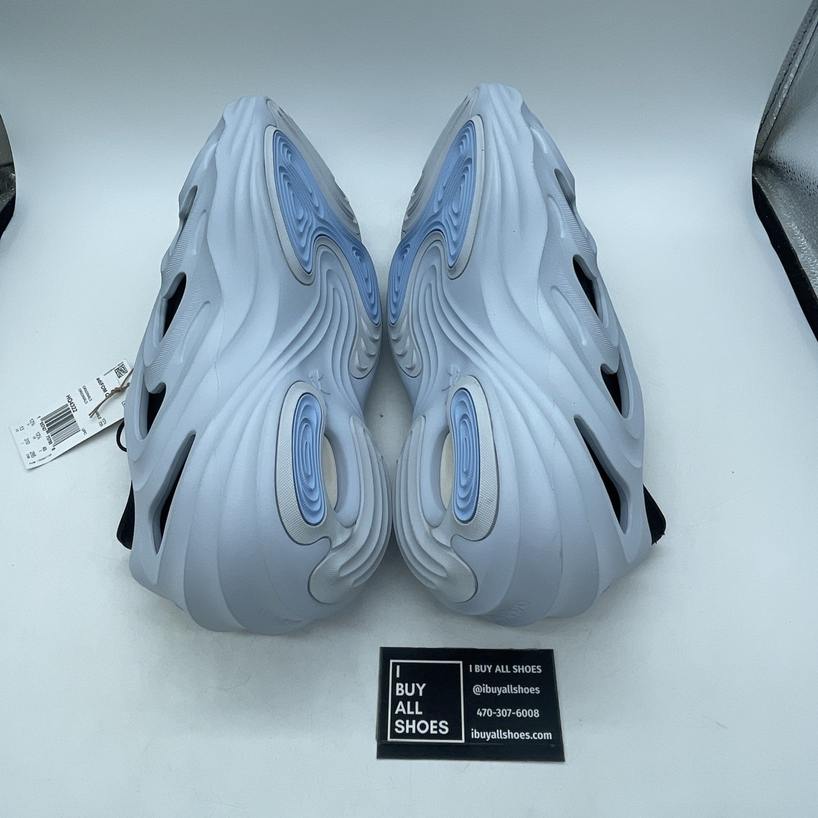 Size 12 - Adidas adiFOM Q Halo Blue (HQ4322)