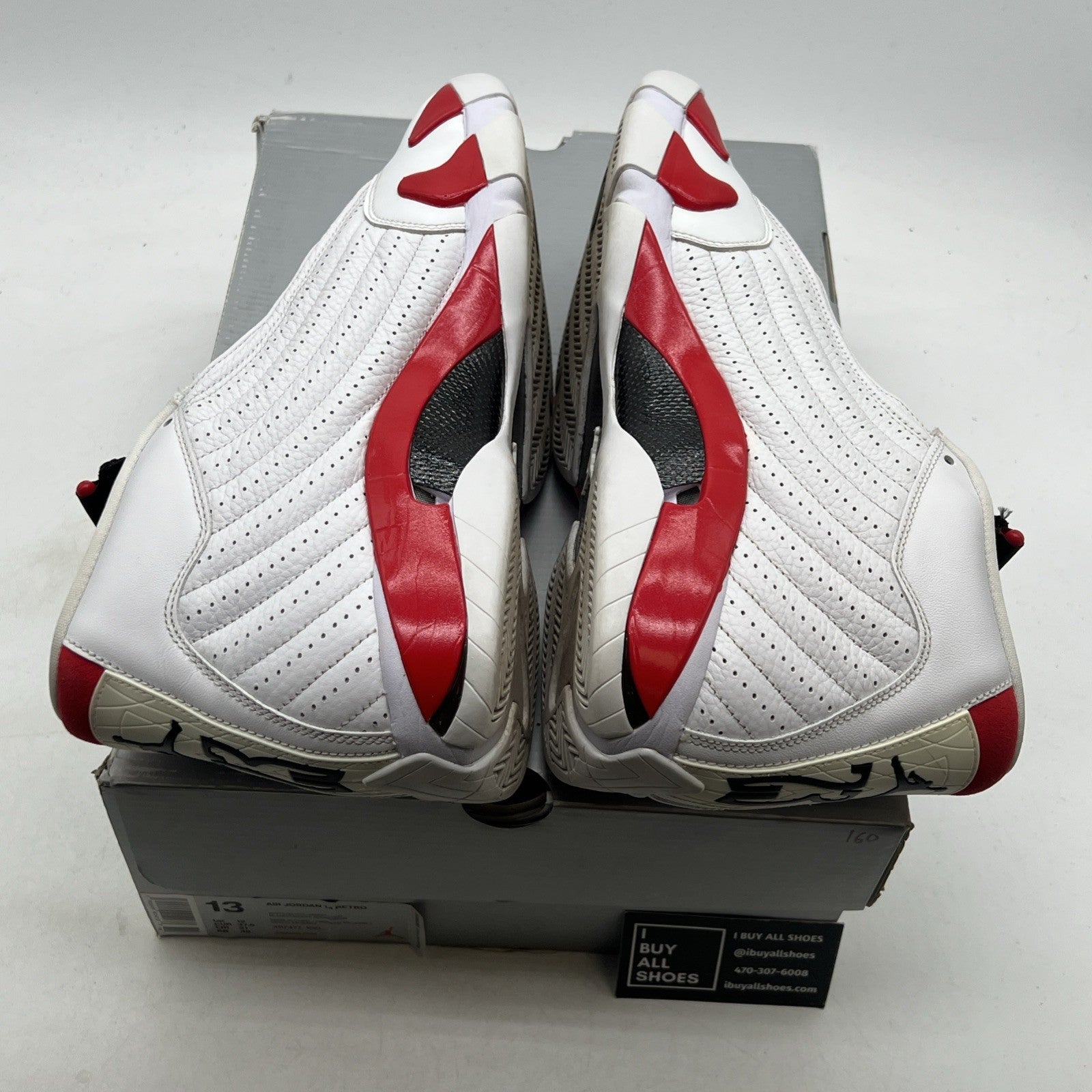 Size 13 - Air Jordan 14 Retro 2019 Candy Cane (487471-100)
