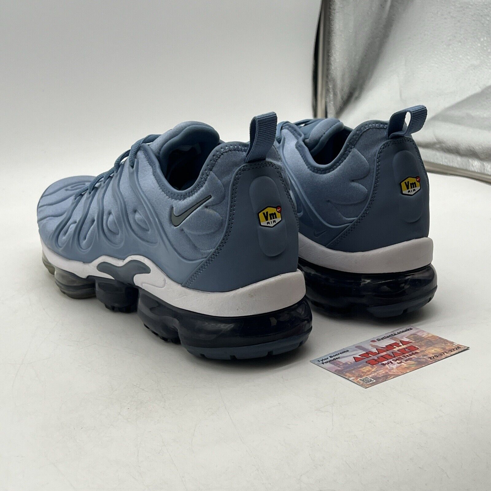 Size 12 - Nike Air VaporMax Plus Work Blue White (924453-402)