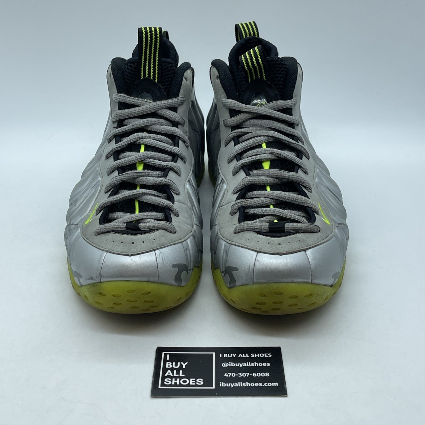 Size 12 - Nike Air Foamposite One Prm Metallic Camo Black Suede (575420-004)