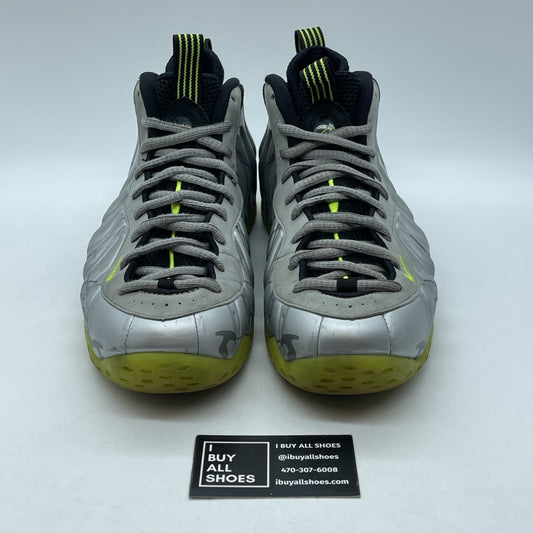 Size 12 - Nike Air Foamposite One Prm Metallic Camo Black Suede (575420-004)