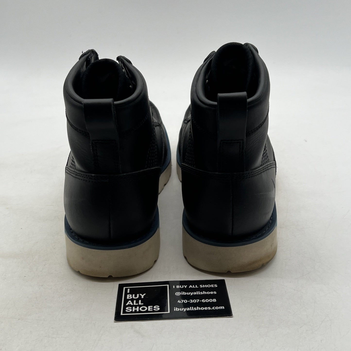 Size 12 - NIKE ACG KINGMAN Lightweight Welted Black Leather (525387-044)