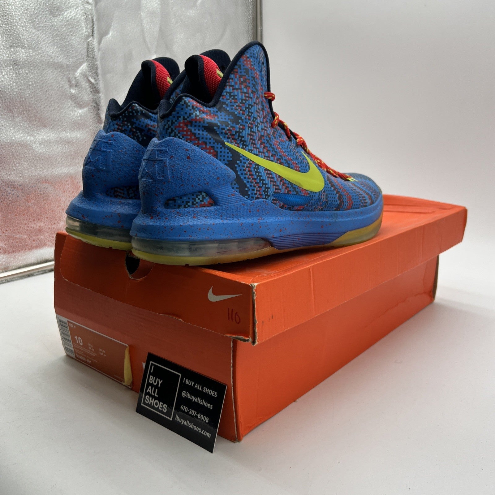 Size 10 - Nike Zoom KD 5 Christmas (554988-401)