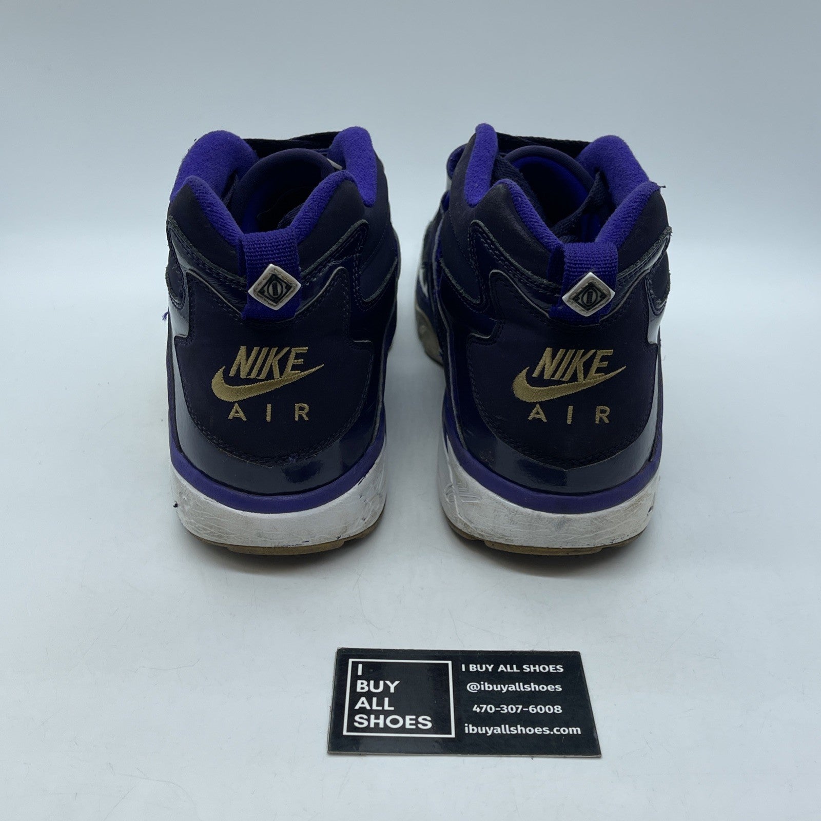 Size 12 - Nike Air Diamond Turf Purple Dynasty Suede Leather (309434-500)