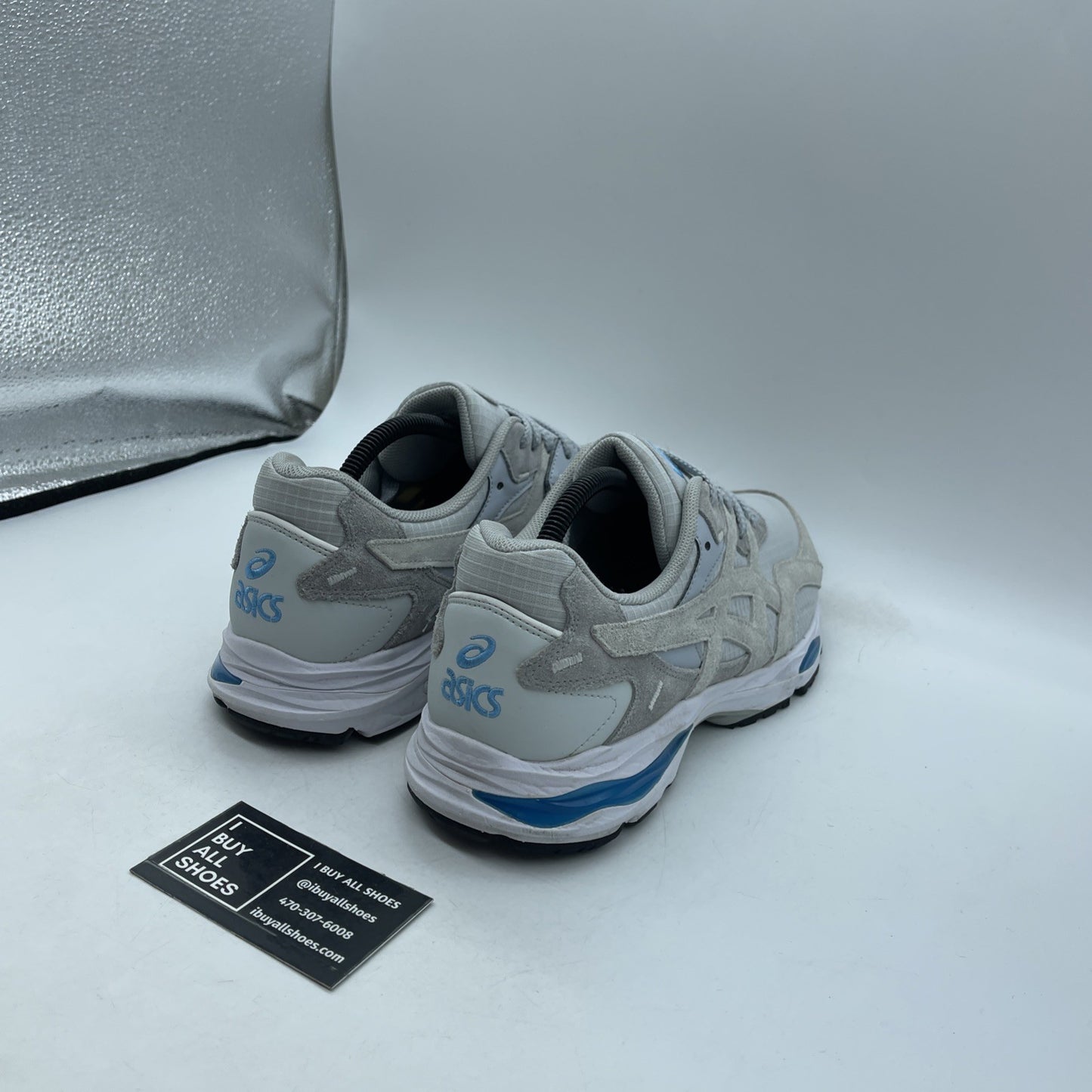 Size 10.5 - ASICS Gel MC Plus Glacier Grey (1201A021)