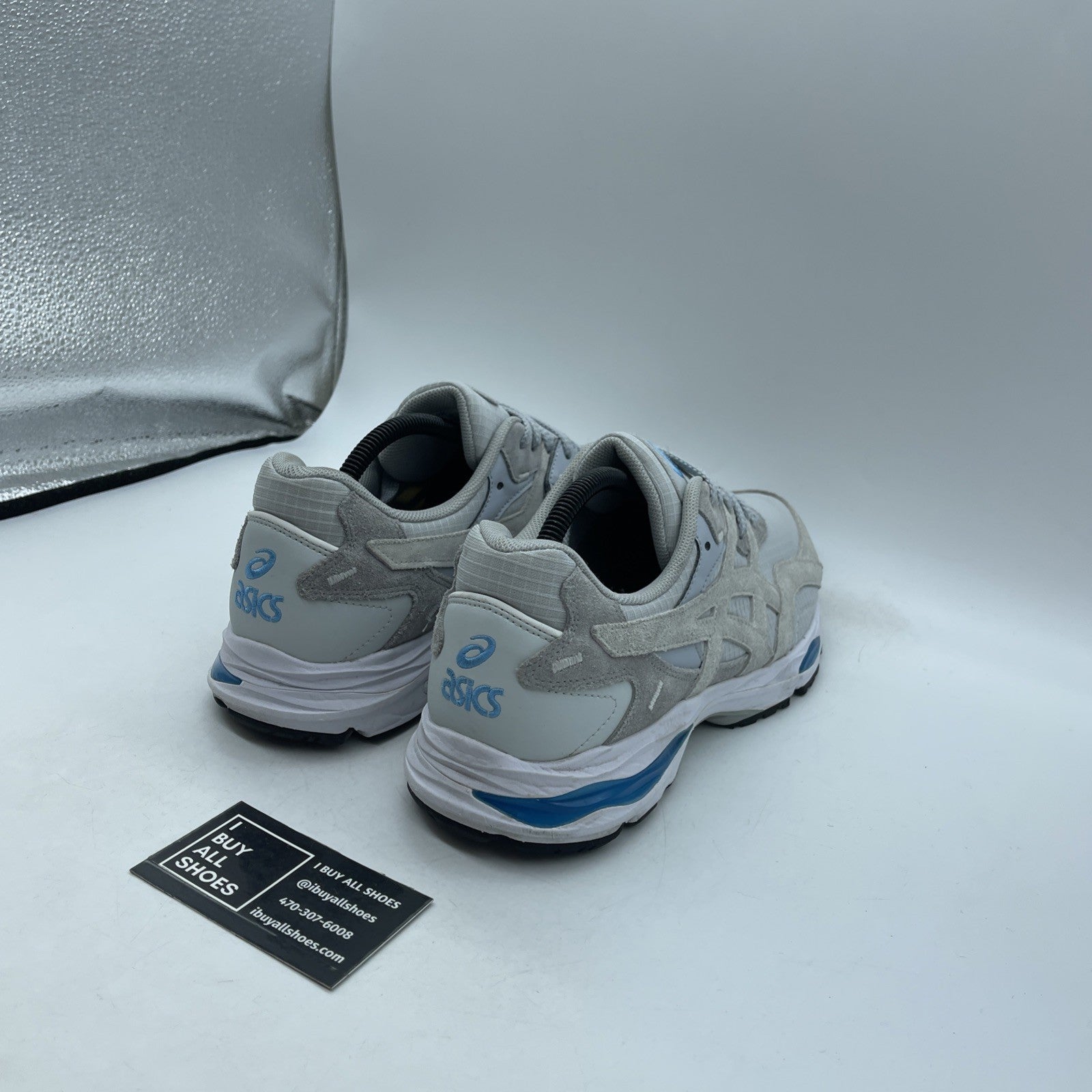 Size 10.5 - ASICS Gel MC Plus Glacier Grey (1201A021)