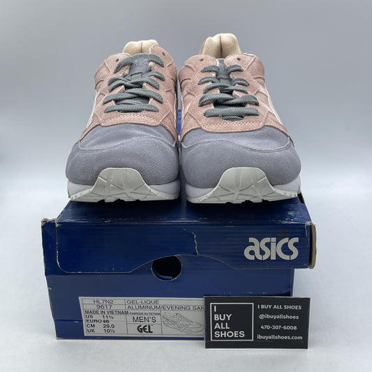Size 11.5 - Asics GEL-Lique Aluminum Evening Sand (HL7N2-9617)