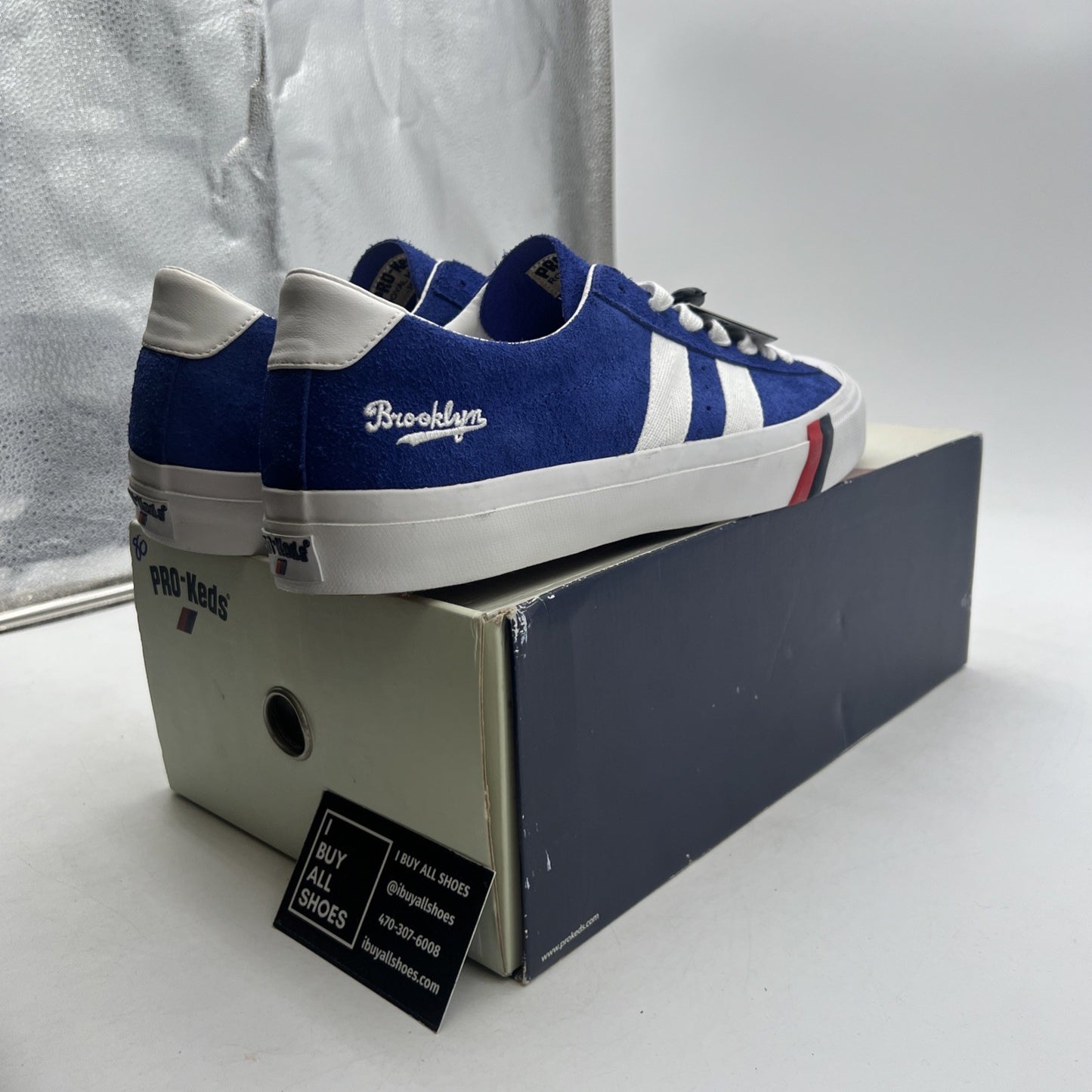 Size 13 - Pro-Keds Royal Master Plus Suede Brooklyn Samples