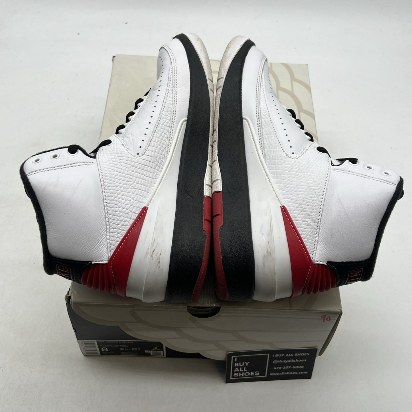 Size 8 - Air Jordan 2 Retro Mid Chicago (DX2454-106)