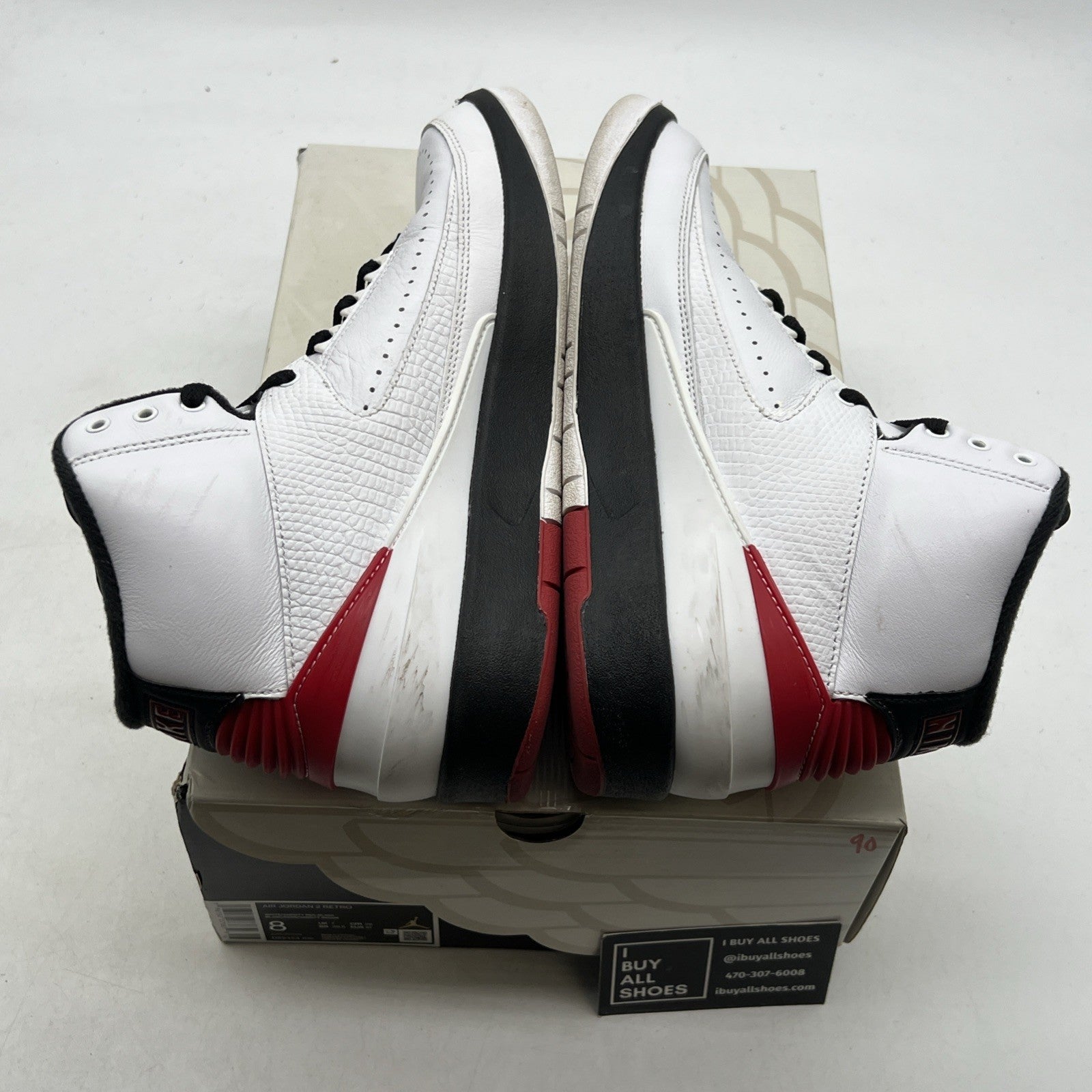 Size 8 - Air Jordan 2 Retro Mid Chicago (DX2454-106)