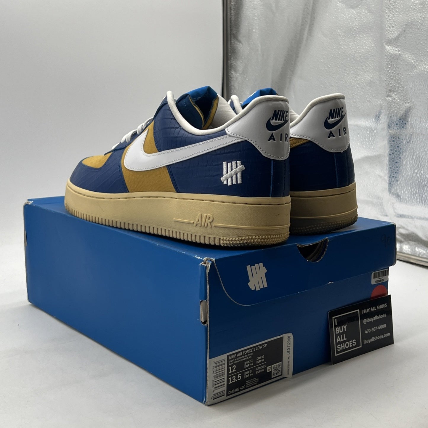 Size 12 - Nike Undefeated x Air Force 1 SP Low Dunk vs AF1 (DM8562-400)