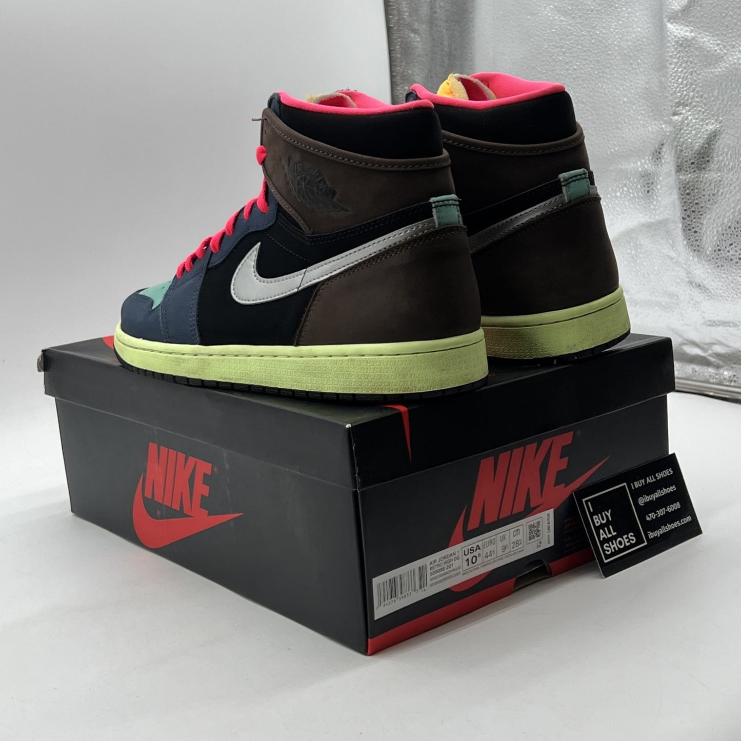 Size 10.5 - Air Jordan 1 Retro High Tokyo Bio Hack (555088-201)