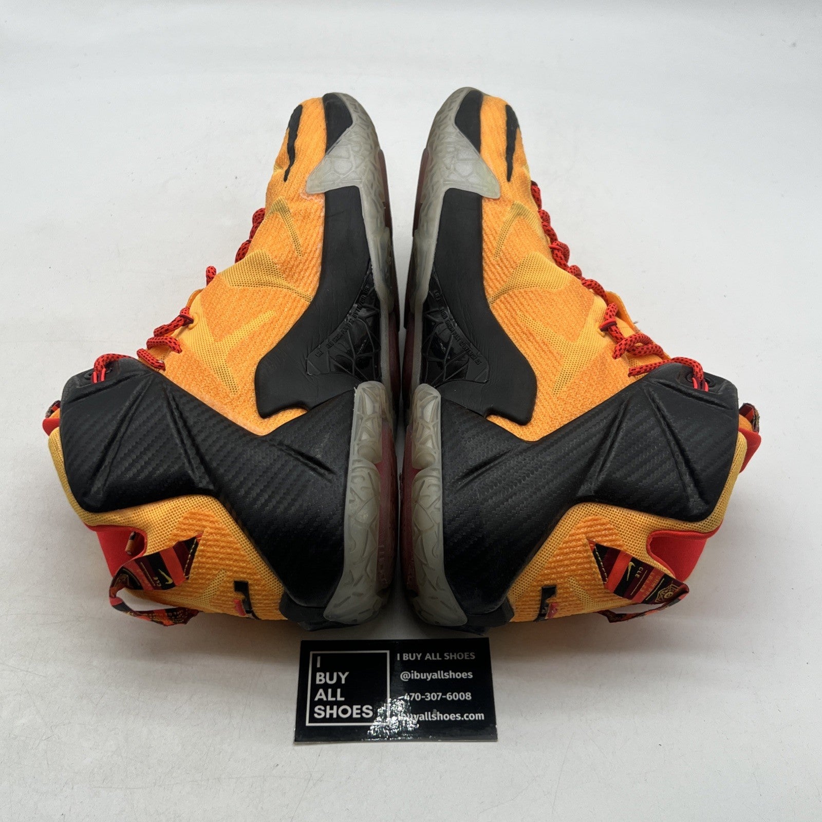 Size 13 - Nike LeBron 12 CLE - (684593-830)
