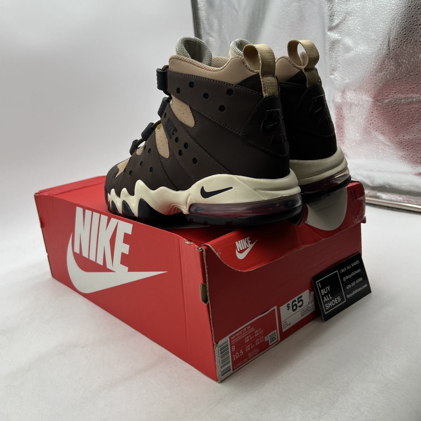 Size 9 - Nike Air Max2 CB '94 Hemp Baroque Brown Sesame (FJ7013-200)