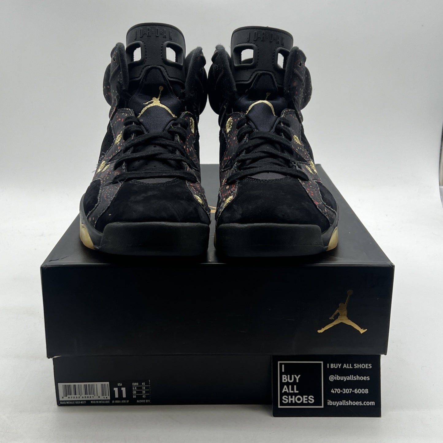 Size 11 - Air Jordan 6 Retro Chinese New Year (AA2492-021)