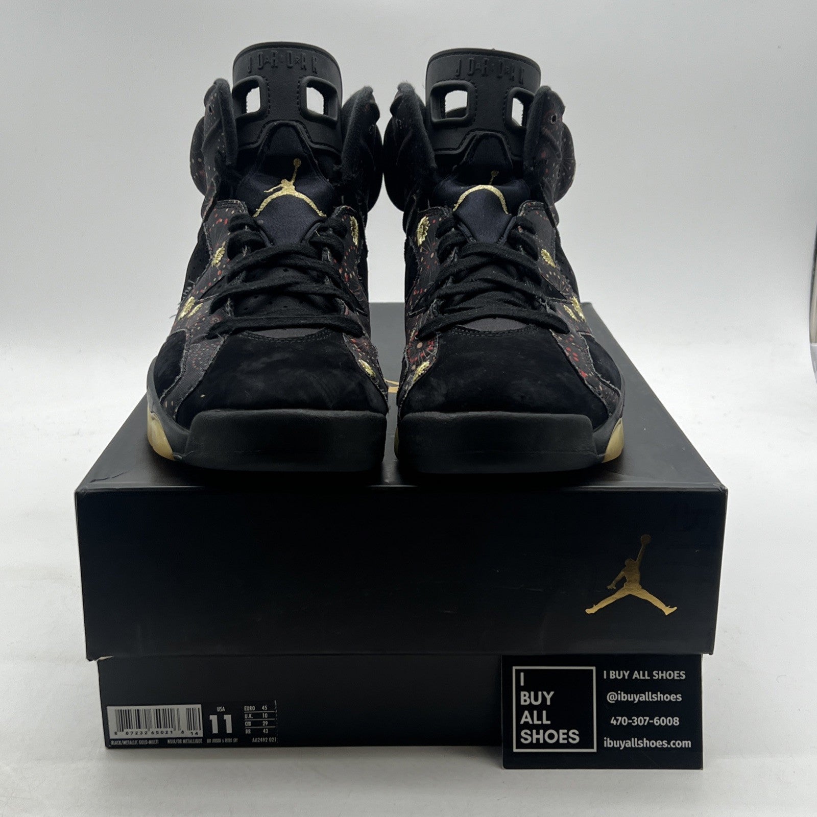 Size 11 - Air Jordan 6 Retro Chinese New Year (AA2492-021)