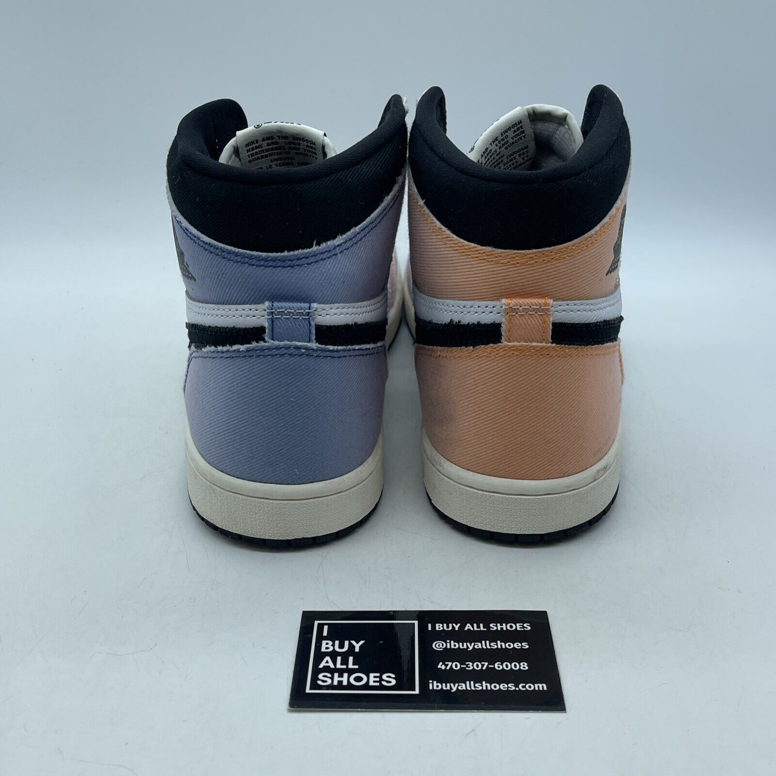 Size 10 - Air Jordan 1 Retro OG High Skyline Pink Purple Suede (DX0054-805)