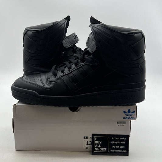 Size 13 - Adidas Jeremy Scott x Wings 4.0 Core Black (GY4419)