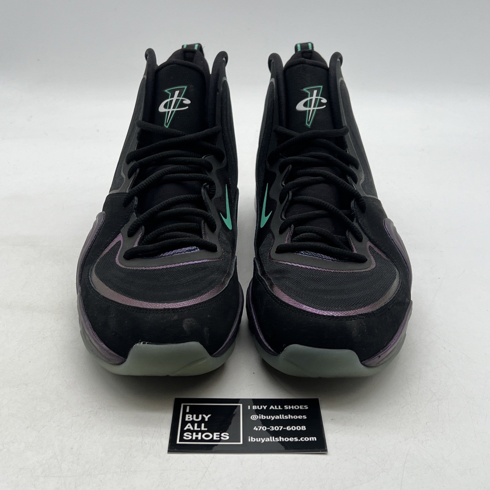 Size 13 - Nike Air Penny 5 Invisibility Cloak (537331-002)