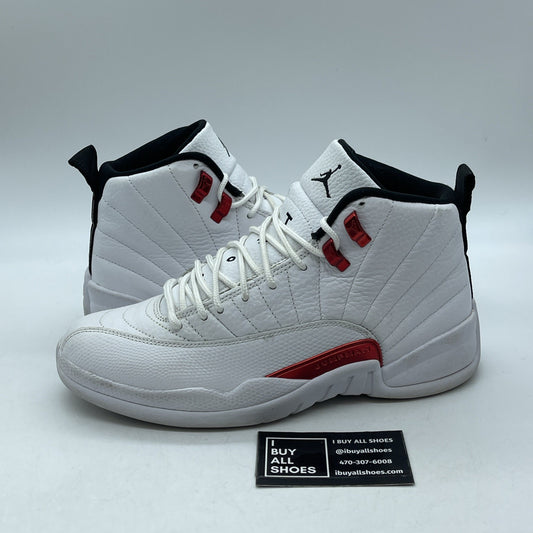 Size 8 - Air Jordan 12 Retro Twist White Red Leather (CT8013-106)