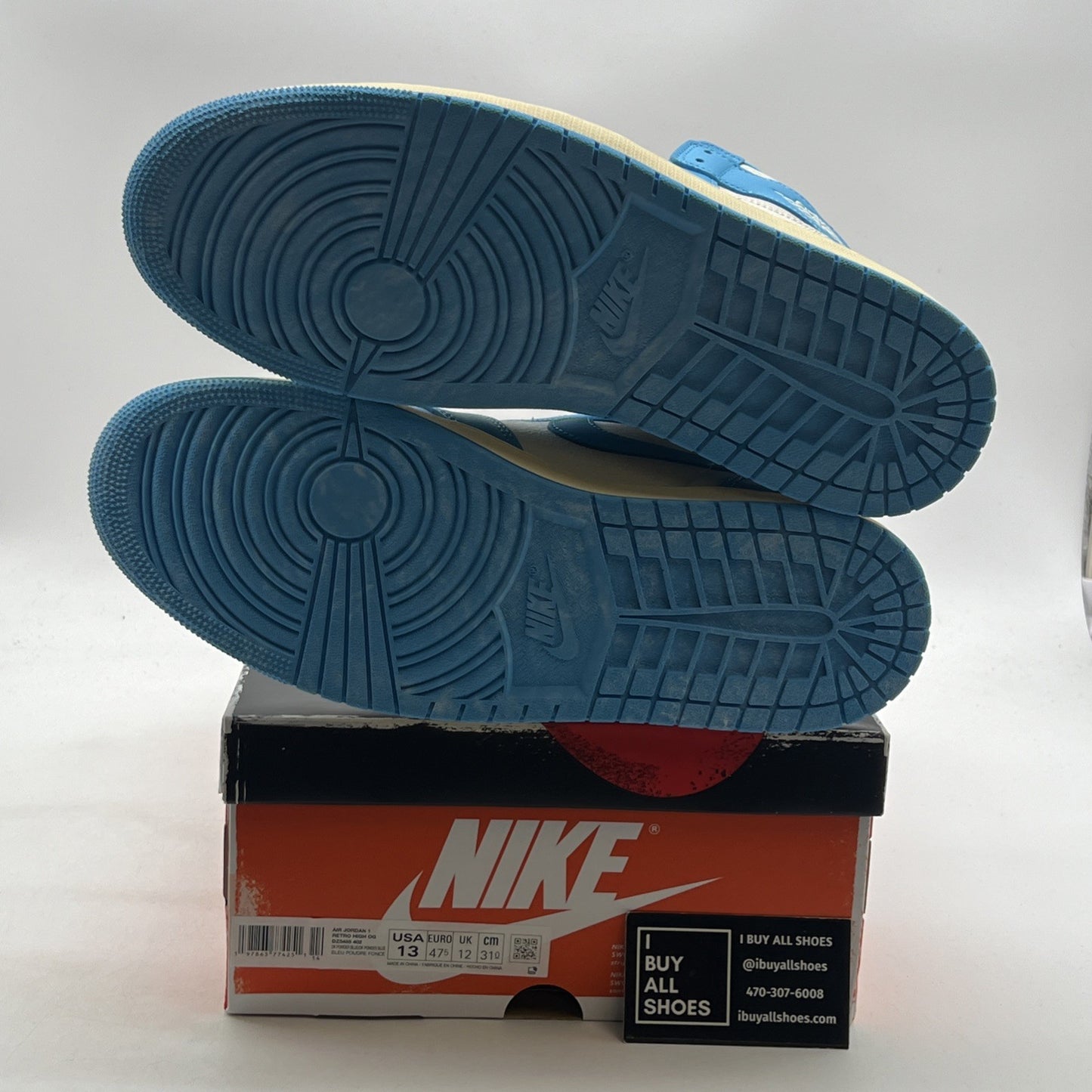 Size 13 - Air Jordan 1 Retro OG High UNC Reimagined (DZ5485-402)