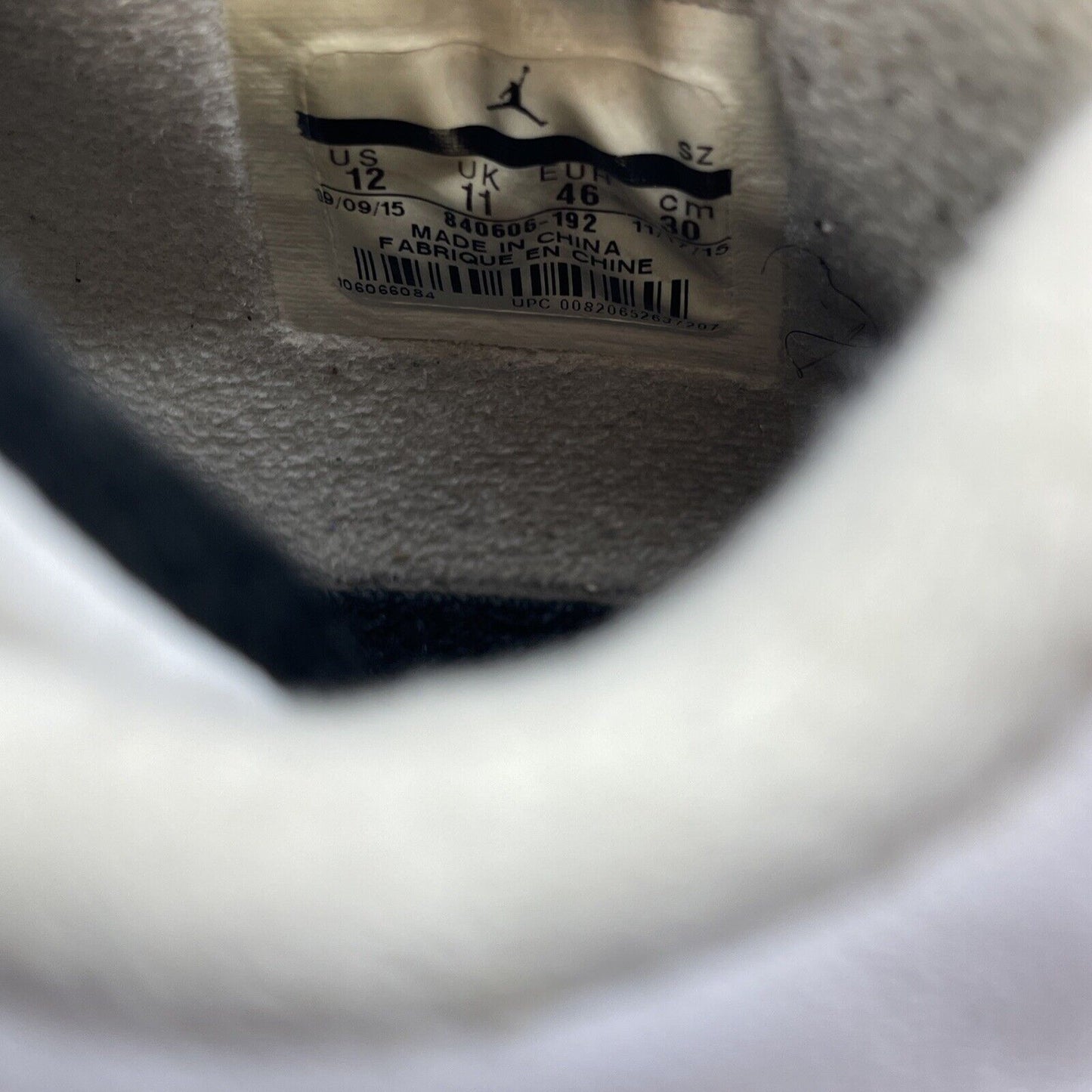 Size 12 - Jordan 4 Retro OG Mid White Cement Leather Grey Black (840606-192)