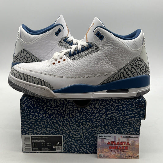 Size 11 - Air Jordan 3 Retro Washington Wizards (CT8532-148)