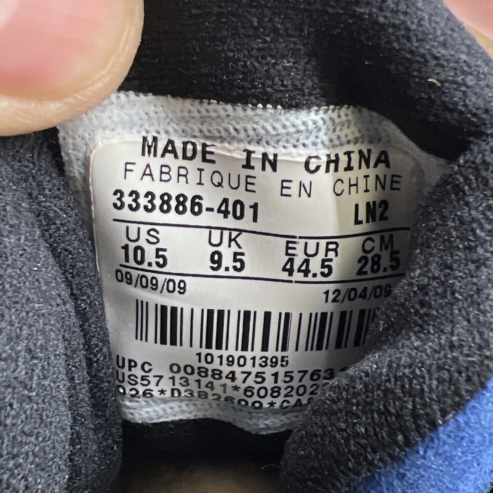 Size 10.5 - Nike Air Penny 2 2009 Atlantic Blue (333886-401)