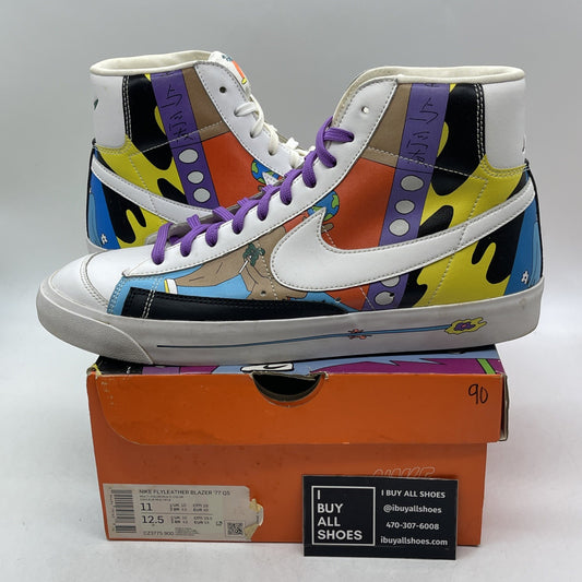 Size 11 - Ruohan Wang x Nike Blazer ’77 Flyleather Mid Multicolor (CZ3775-900)