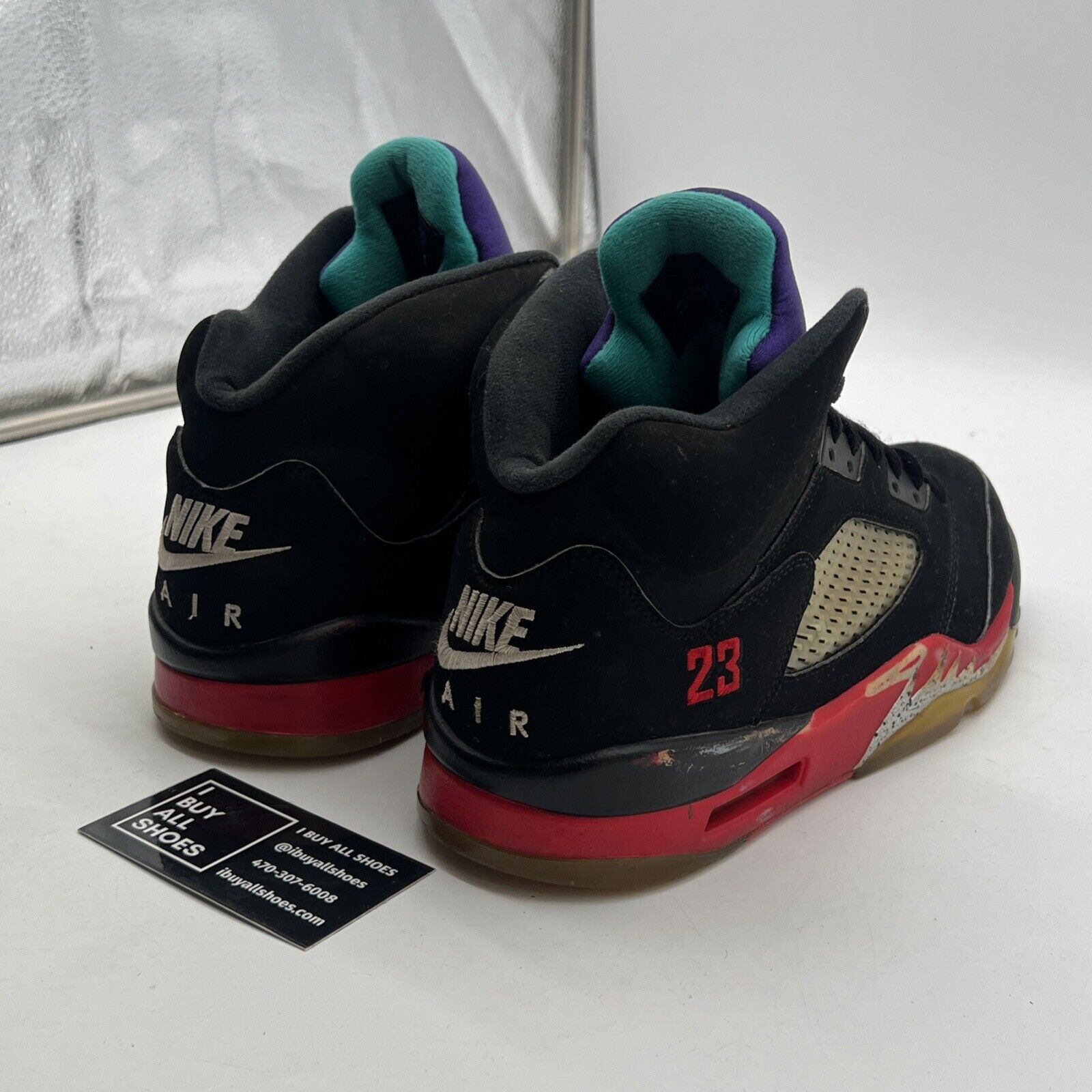 Size 11 - Air Jordan 5 Retro Top 3 Black 2020 (CZ1786-001)